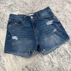 Signature by Levi Strauss & Co. Gold Women's High Rise Cut Off Short